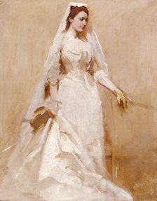A Bride, ca. 1895. Creator: Abbott Handerson Thayer.