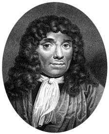 Antoni van Leeuwenhoek, Dutch pioneer of microscopy, (1813).Artist: J Chapman