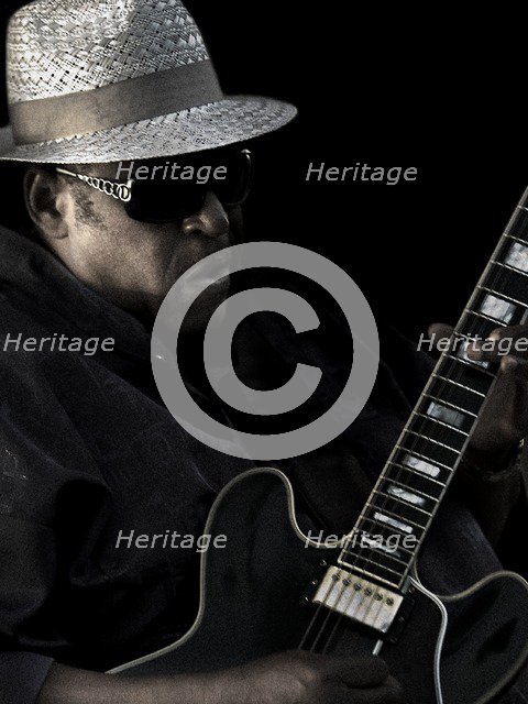 Bluesman, 2011. Artist: Alan John Ainsworth.