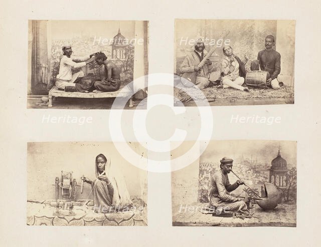 Barber, 1850s. Creator: Unknown.