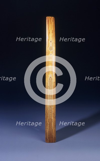 Ivory sceptre, Ming dynasty, China, 1368-1644. Artist: Unknown