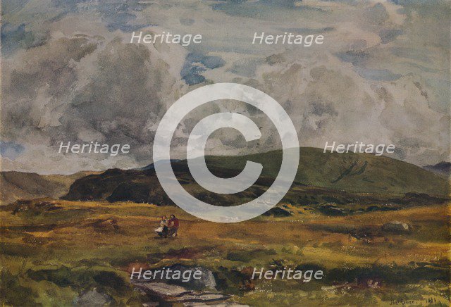 'A Path over the Fields', 1881. Artist: Thomas Collier.