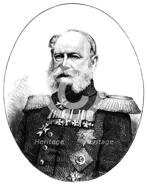 Wilhelm I (1797-1888), King of Prussia and Emperor of Germany. Artist: Unknown