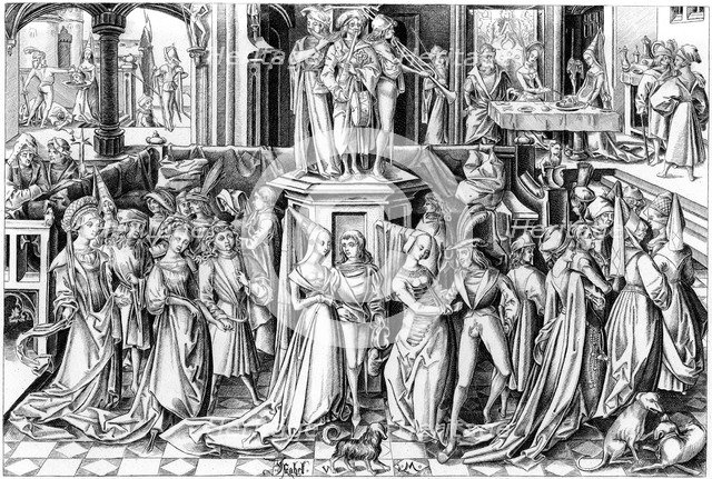 'The Feast of Salomé', c1490s (1849).Artist: Rosotte