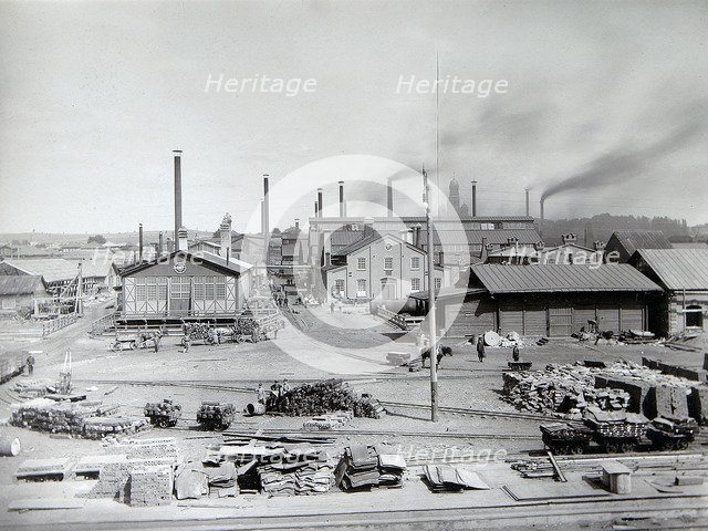 Lysva iron foundry, Russia, 1900s. Artist: Unknown