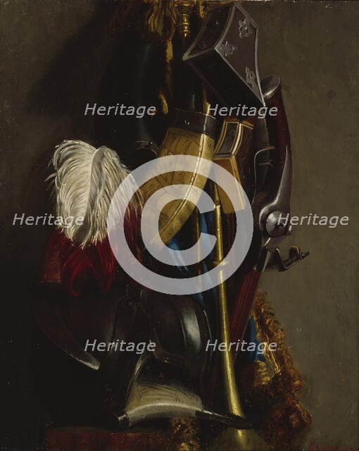 Hunting still life, 1863. Creator: Karl Emanuel Jansson.