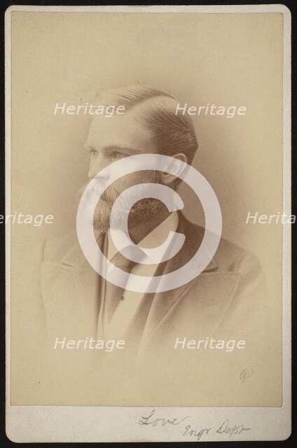 Portrait of Unidentified Man, Between 1876 and 1880. Creator: Samuel Montague Fassett.