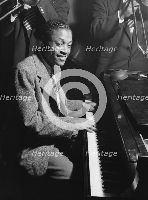 Portrait of Eddie Heywood, Three Deuces, New York, N.Y., ca. May 1946. Creator: William Paul Gottlieb.