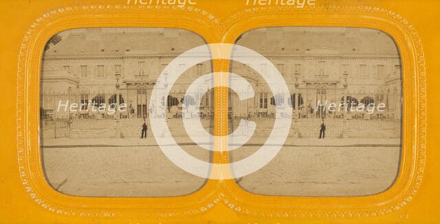 Large building at Amiens, France, 1860s. Creator: E Lamy.