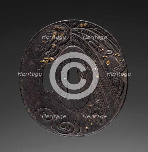 Sword Guard, 1740-1829. Creator: Sekijoken Taizan Motozane (Japanese, 1740-1829).