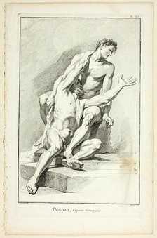 Design: Grouped Figures, from Encyclopédie, 1762/77. Creator: Benoit-Louis Prevost.