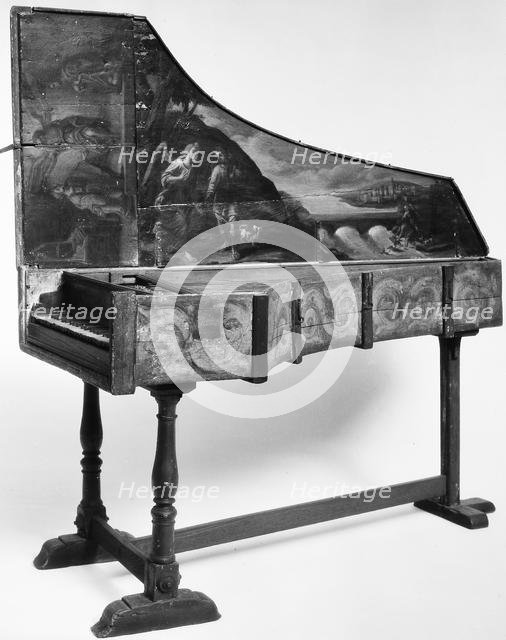 Harpsichord, 16th or 17th century. Creator: Unknown.