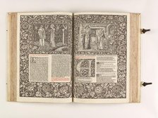 The Kelmscott Chaucer - The Works of Geoffrey Chaucer Now Newly Imprinted, 1896. Creator: Sir Edward Coley Burne-Jones.