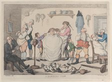 A Barber's Shop, 1811., 1811. Creator: Thomas Rowlandson.