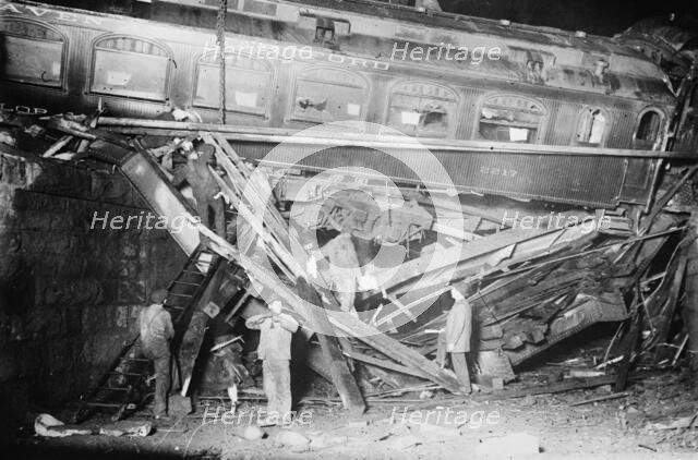 Westbrook Train Wreck, between c1910 and c1915. Creator: Bain News Service.