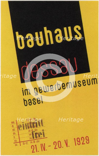 Bauhaus, 1929. Artist: Anonymous  