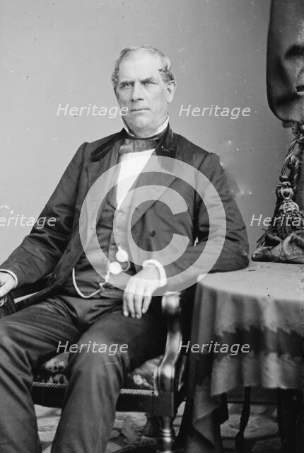 Edward Thurlow Weed, between 1855 and 1865. Creator: Unknown.