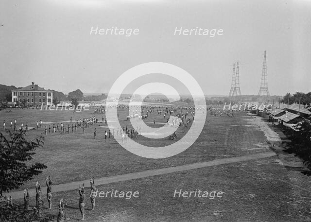 Fort Myer Officers Training Camp, 1917. Creator: Harris & Ewing.