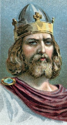 Alfred the Great (849-899), Anglo-Saxon king of Wessex from 871, (c1920). Artist: Unknown