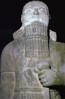 Statue of the Babylonian King Shalmaneser III. Artist: Unknown