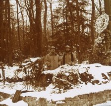 Monument des Chasseurs, Col de la Chipotte, eastern France, c1914-c1918. Artist: Unknown.