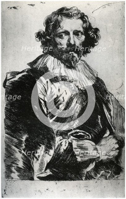 'Portrait of Lucas Vorsterman', 1627-1632 (1958). Artist: Unknown