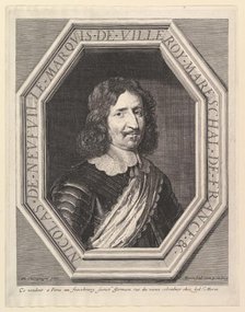 Nicolas de Neuville, marquis de Villeroy. Creator: Jean Morin.