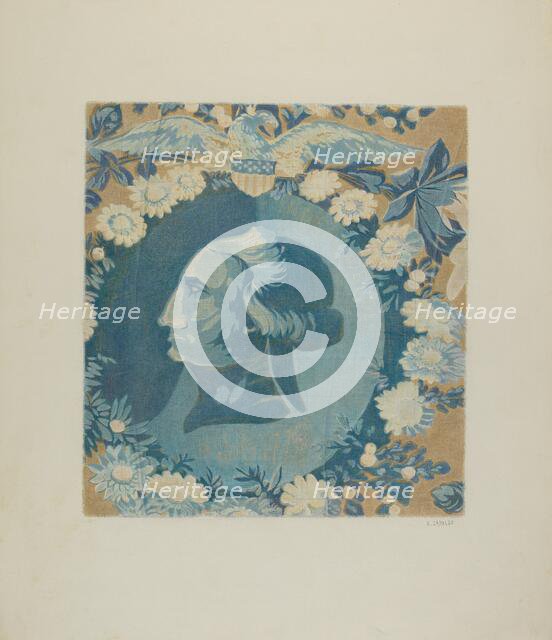 Historical Printed Cotton, c. 1941. Creator: Ernest Capaldo.