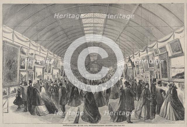 Picture Gallery of the Fair, Fourteenth Street Building. Creator: Winslow Homer (American, 1836-1910).