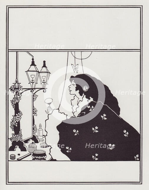 Cover Design for The Yellow Book, Vol III, 1894. Creator: Aubrey Beardsley.