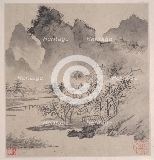 Eight Songs of the Xiao and Xiang Rivers. Creator: Wen Zhengming.