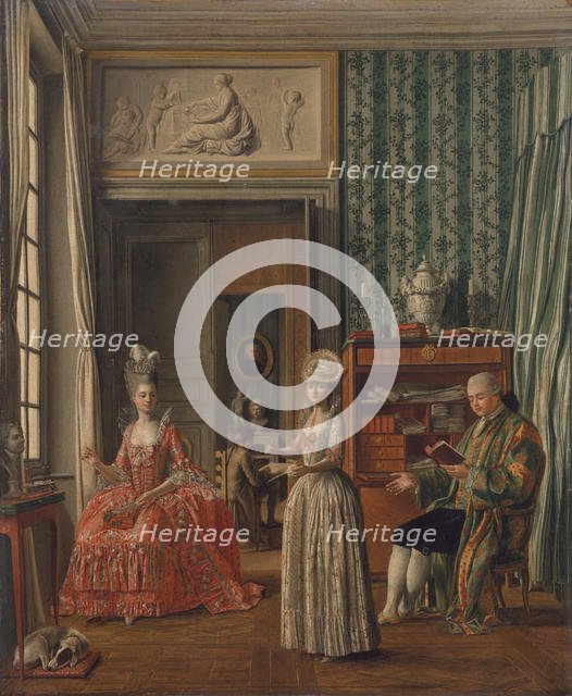 Domestic Scene. Creator: Unknown.