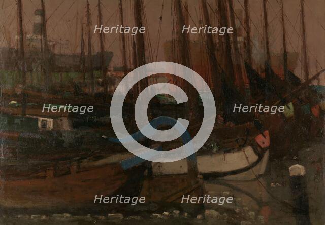 Ships in the Ice, 1901. Creator: George Hendrik Breitner.