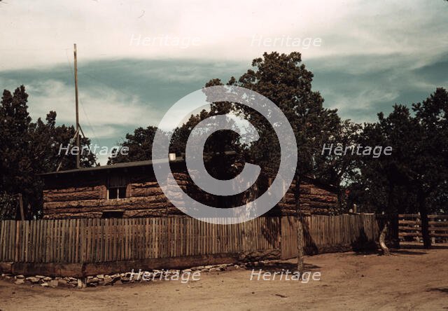 Home of Jim Norris, homesteader, Pie Town, New Mexico, 1940. Creator: Russell Lee.