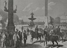 Franco-Prussian War (1870-1871): Siege of Paris (19 September 1870 to 28 January 1871), 1871.   Creator: Fernando Miranda.