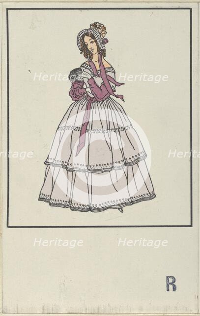 Biedermeier Fashion, 1908. Creator: Urban Janke.