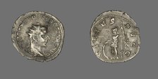 Antoninianus (Coin) Portraying Emperor Trebonianus Gallus, about 252. Creator: Unknown.