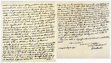 Letter from Edmund Burke to John Douglas, 31st July 1791.Artist: Edmund Burke