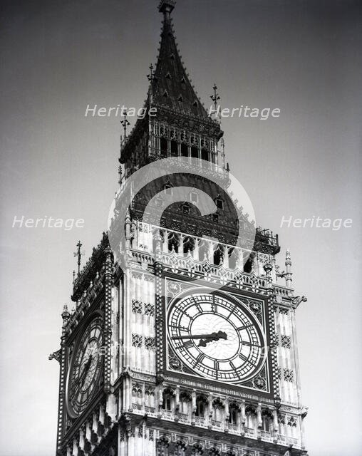 Big Ben, London, c1955. Creator: Arthur Charles Kirby Ware.