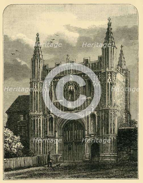 'Gate of St. John's Abbey', 1898. Creator: Unknown.