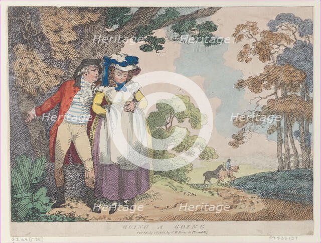 Going, A-Going, [1785], reissued July 1, 1802., [1785], reissued July 1, 1802. Creator: Thomas Rowlandson.