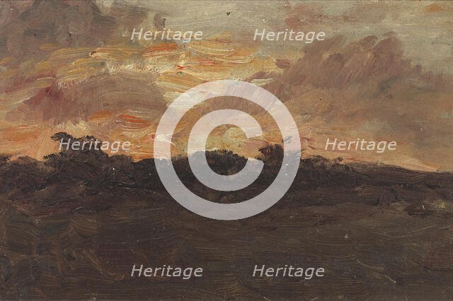 Paysage d'Afrique (Congo), c1910. Creator: Ernest Psichari.