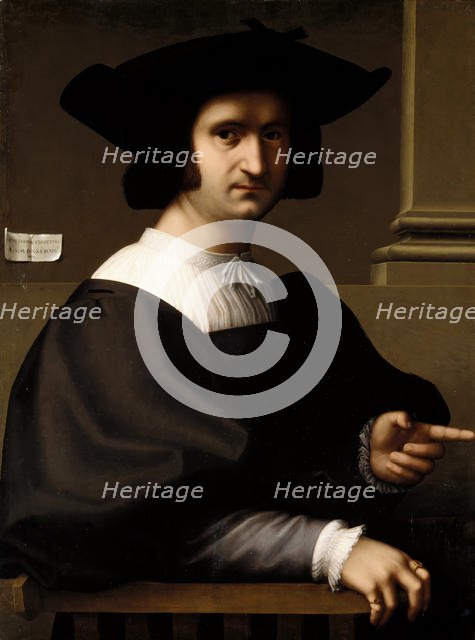 Portrait of a Man, 1521. Creator: Tommaso di Stefano Lunetti.