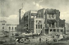 'Front View of the Residency, Lucknow, After the Relief', c1858, (1901).  Creator: Clifford Henry Mecham.