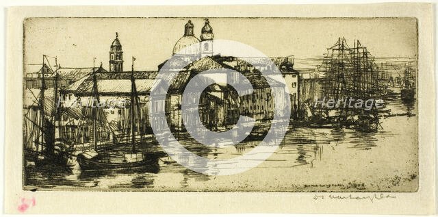 Morning, Venice, 1908. Creator: Donald Shaw MacLaughlan.