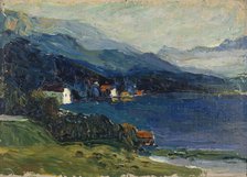 Lake Kochel, c. 1902. Artist: Kandinsky, Wassily Vasilyevich (1866-1944)