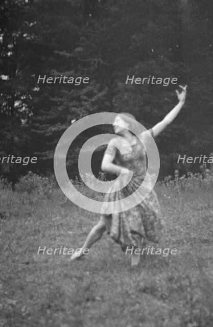 Michio Ito pupils, 1921 June 24. Creator: Arnold Genthe.