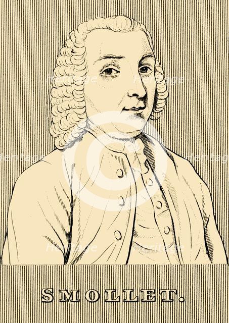 'Smollet', (1721-1771), 1830. Creator: Unknown.