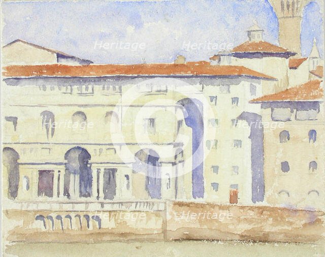 Italian buildings. Creator: Maria Wiik.