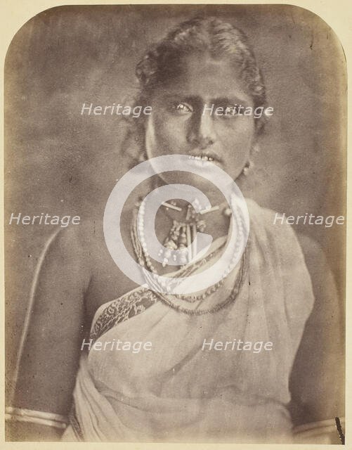 Sinhalese Woman, 1875/78. Creator: Julia Margaret Cameron.
